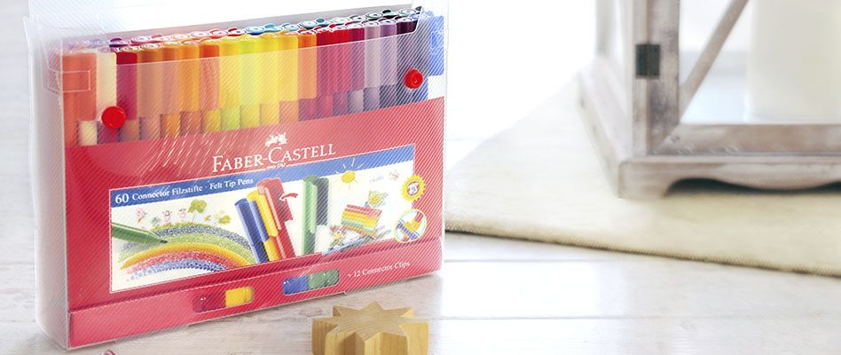 CARIOCA 60 CULORI CONNECTOR CUT CADOU FABER-CASTELL