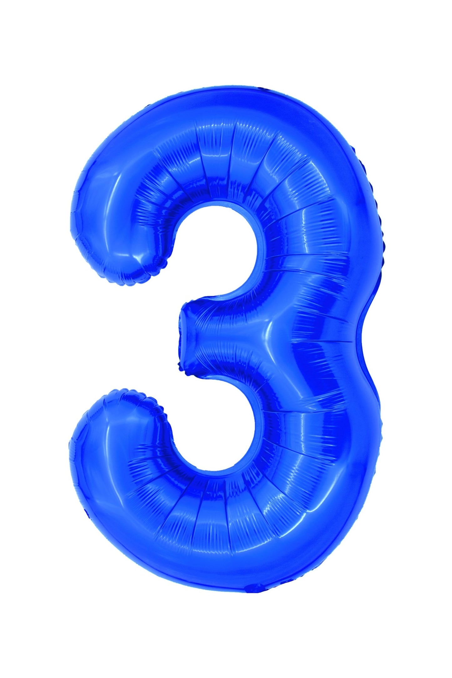 BALON FOLIE CIFRA 3 ALBASTRU 100 CM DACO BL1003A