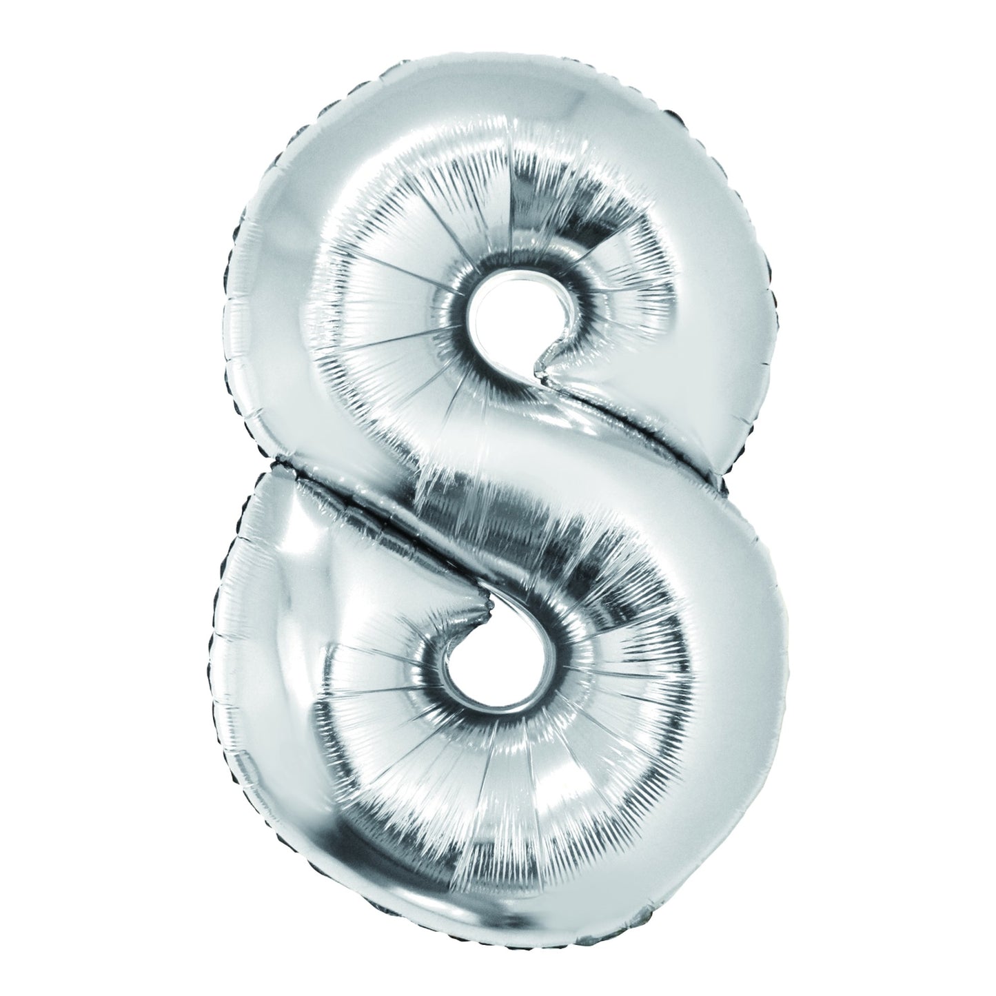BALON FOLIE CIFRA 8 ARGINTIU 85 CM DACO BL858AG