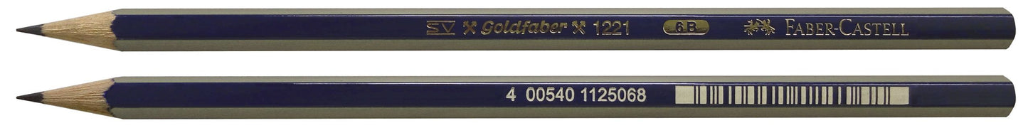 CREION GRAFIT 6B FARA GUMA GOLDFABER 1221 FABER-CASTELL