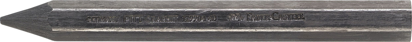 CREION GRAFIT FARA LEMN GROS 4B PITT MONOCHROME FABER-CASTELL