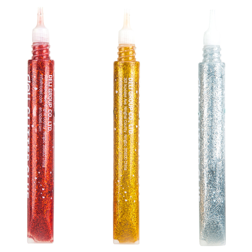 LIPICI LICHID GLITTER CLASIC 3 CULORI*12ML DELI