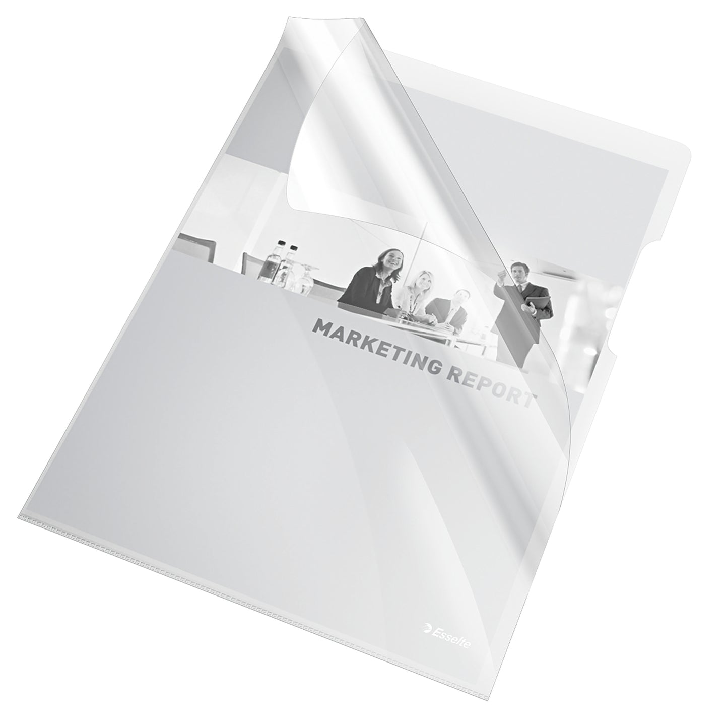 MAPA PROTECTIE A4 CRISTAL TIP L TRANSPARENTA 150 MICRONI ESSELTE