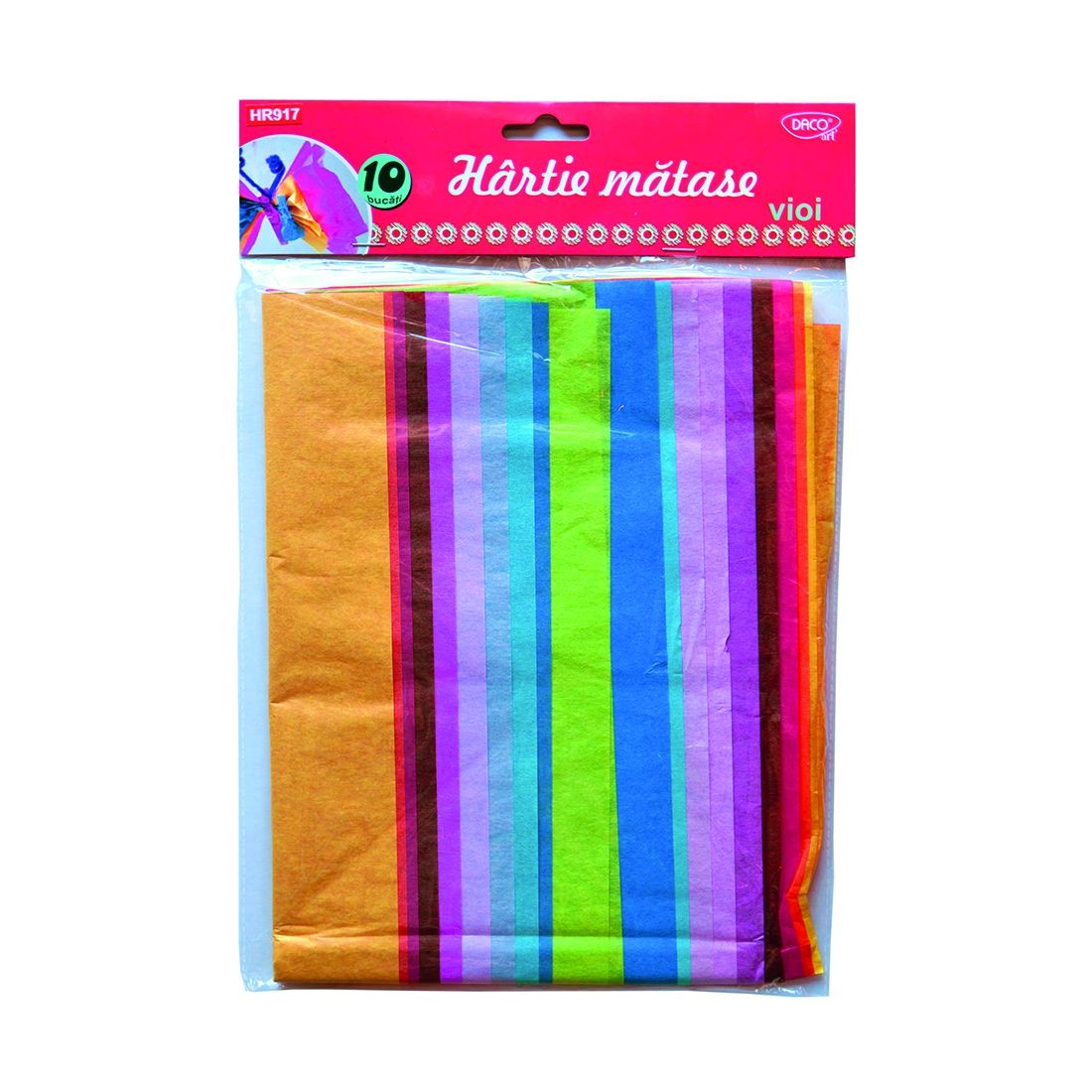 HARTIE MATASE CULORI VII 10 COLI, 10 CUL. DACO HR917