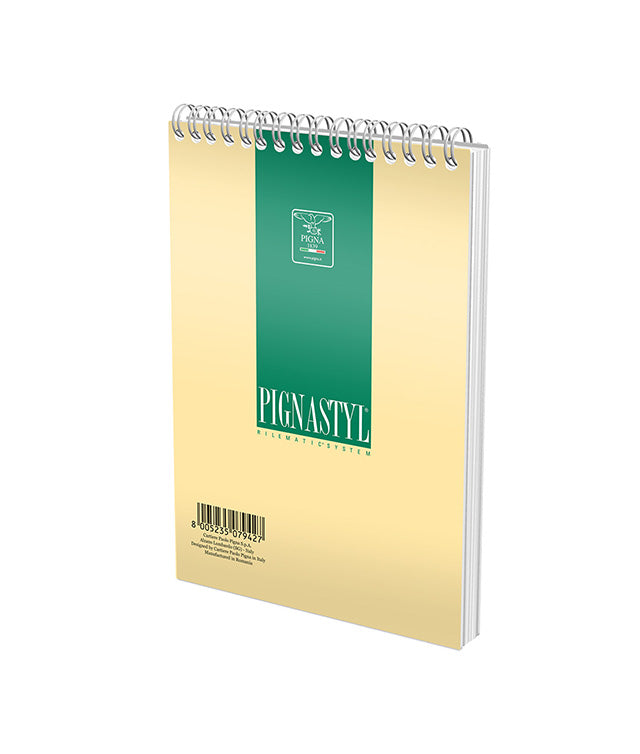 BLOC NOTES SPIRA A6 60 FILE DICTANDO STYLE PIGNA