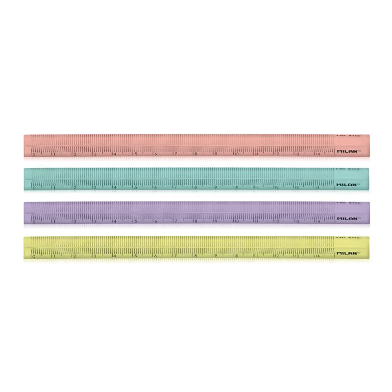 LINIAR 15 CM TRIUNGHIULAR COLOR LOOK 2 MILAN 351260LK2