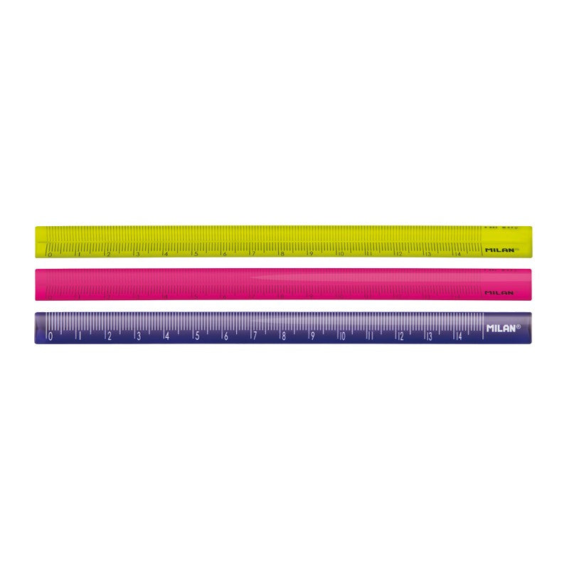 LINIAR 15 CM TRIUNGHIULAR COLOR MILAN 351260C