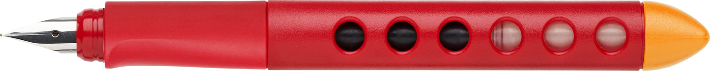 STILOU SCOLAR SCRIBOLINO ROSU STANGACI FABER-CASTELL