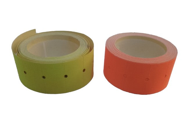 Etichete pret fosforescente, 1 linie, 21*12 mm, 500 buc/rola EVOffice