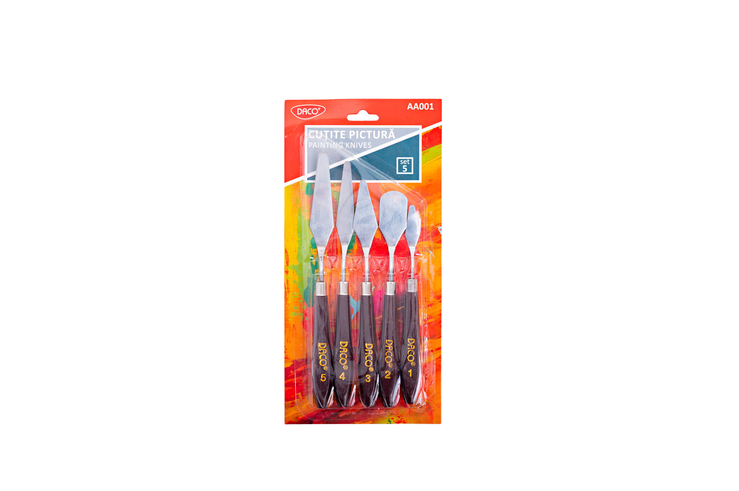 ACCESORII MODELAJ-CUTITE PICTURA SET 5 DACO AA001