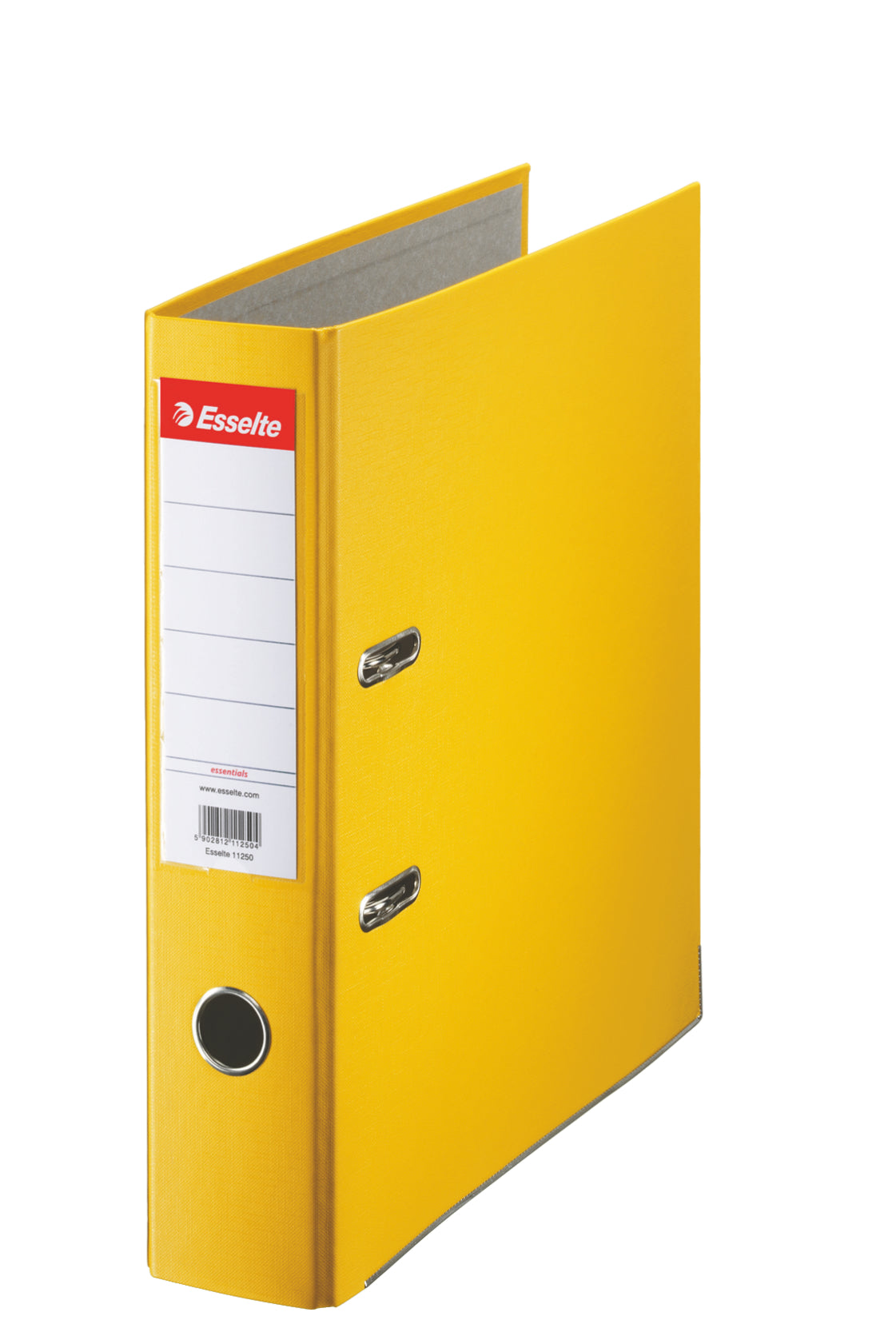 BIBLIORAFT PLASTIFIAT 7.5CM GALBEN ECONOMY ESSELTE
