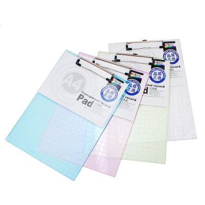 Clipboard A4, transparent, 318 x 225 x 2.7mm, diverse modele, M&G