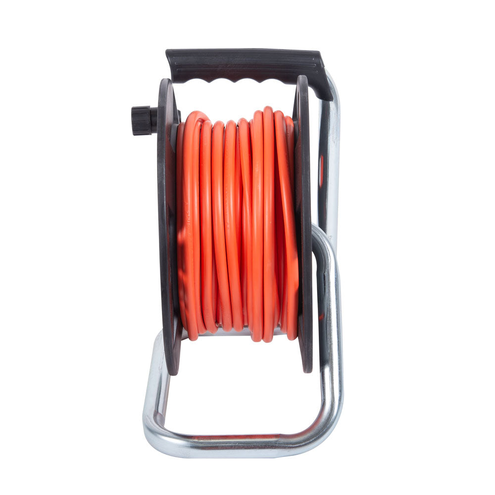 Derulator cablu electric 4 prize, 15 m, cablu 3x1.5 mm², IP20, pentru interior