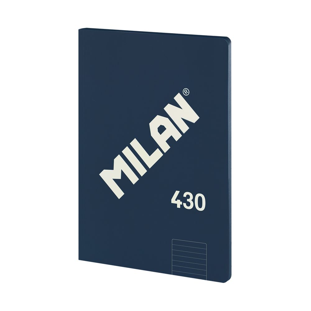 CAIET A4 48 FILE DR CUSUT MILAN ALBASTRU 430 57242G48B