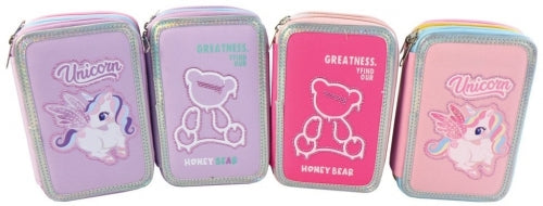 Penar S-Cool 3 fermoare, Fancy Bears and Unicorns, diverse modele