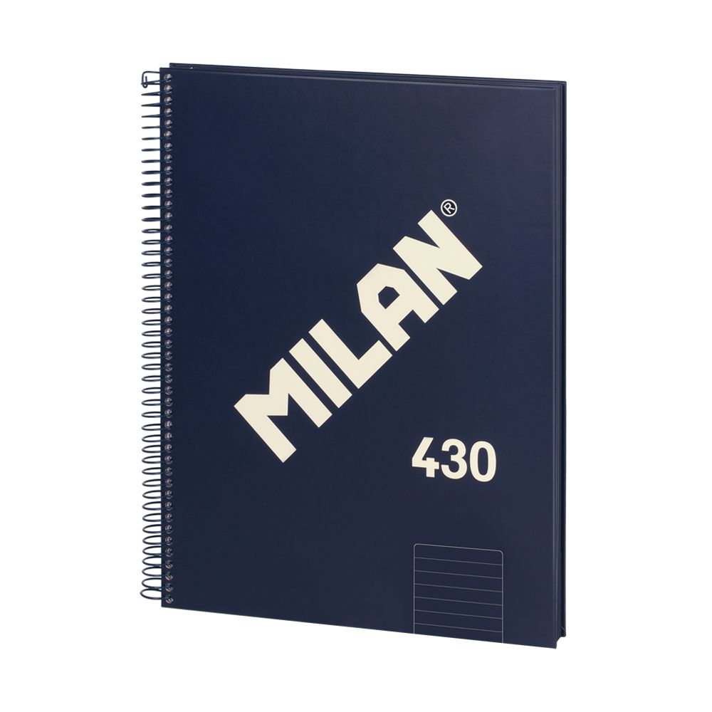 CAIET A4 80 FILE DR SPIRA MILAN ALBASTRU 430 57142E80B
