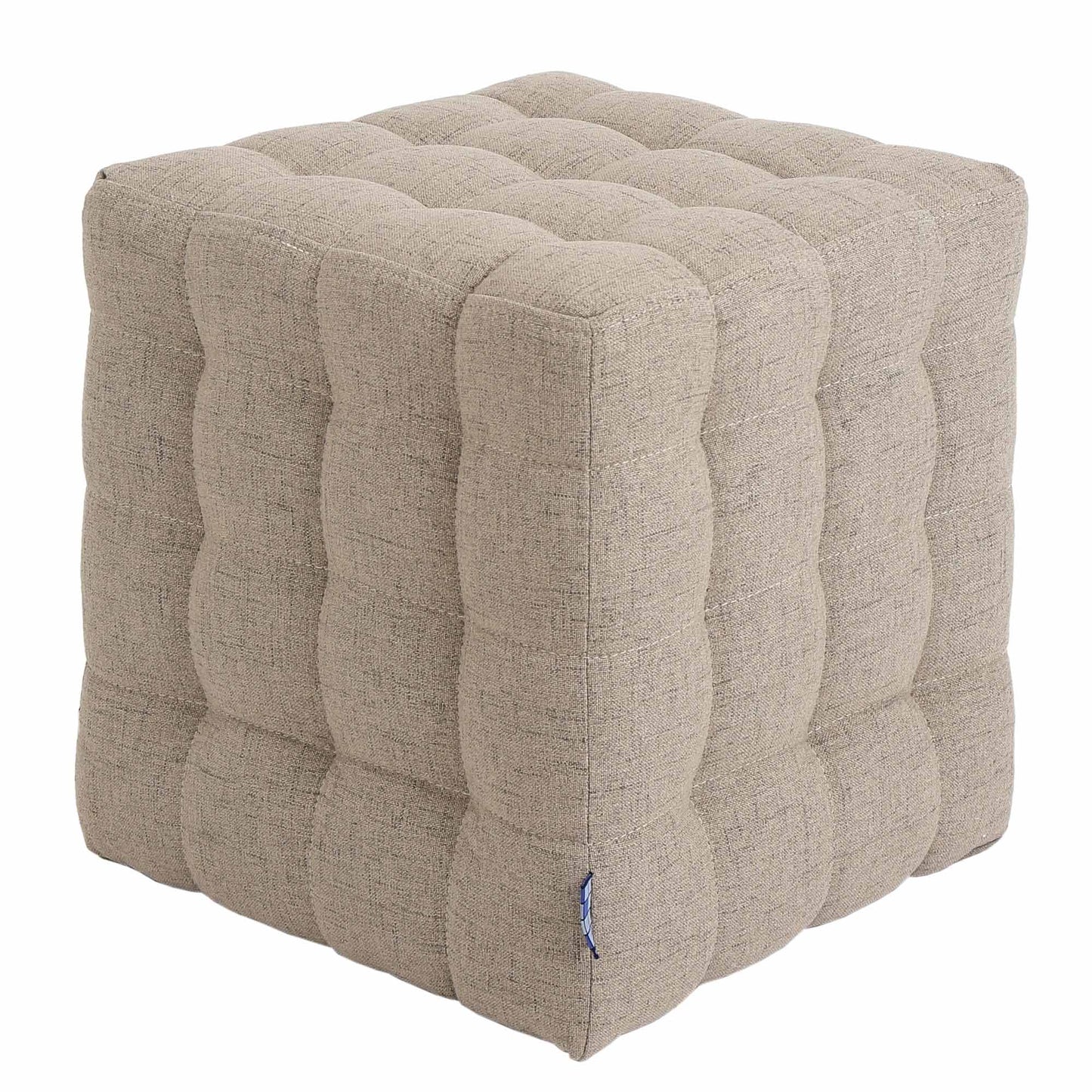 Taburet Bump - stofa crem - G02