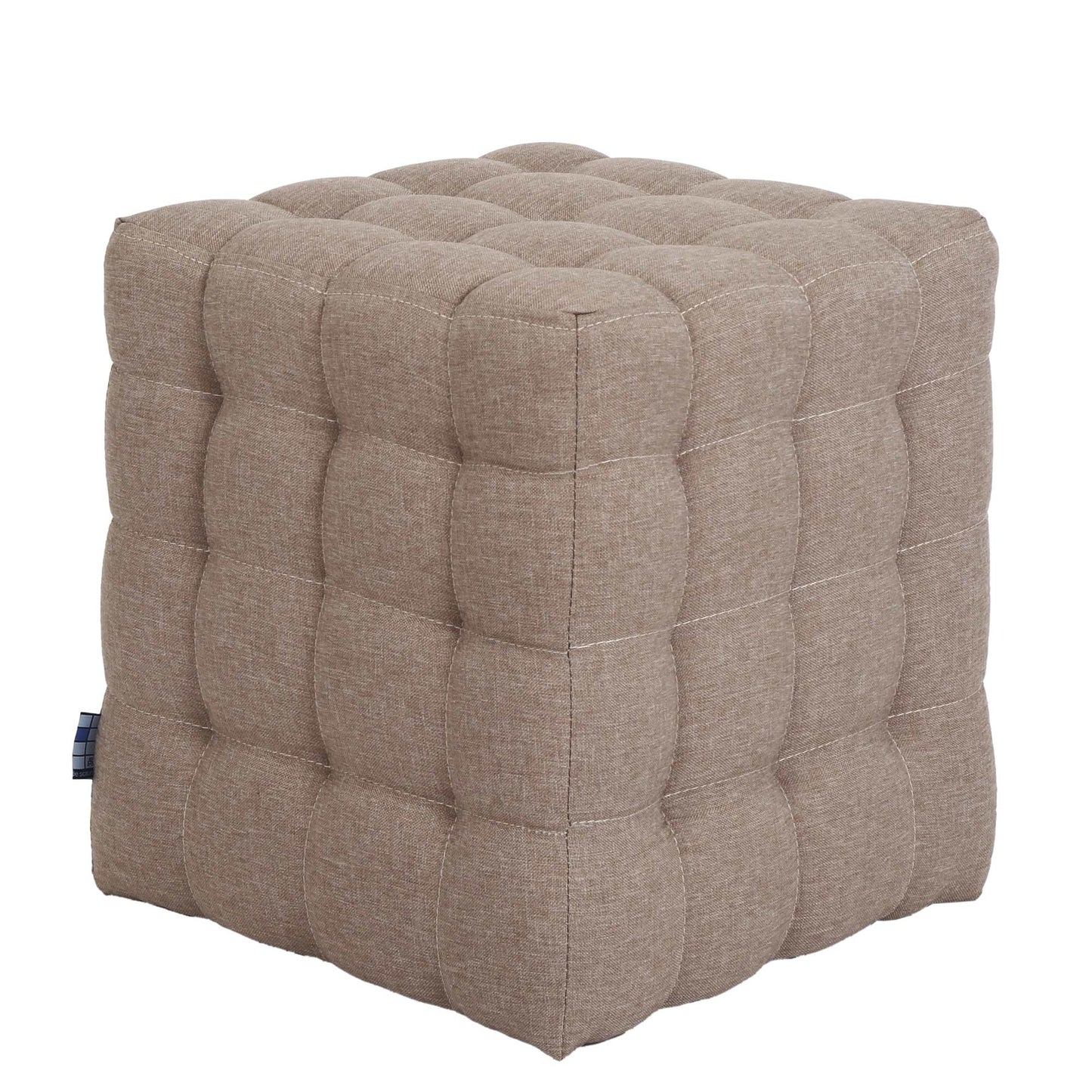 Taburet Bump - stofa bej - S17