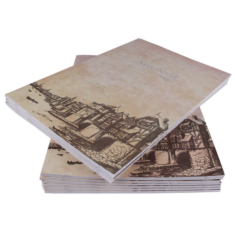 Caiet A4 56 file coperta policromie dictando EVOffice