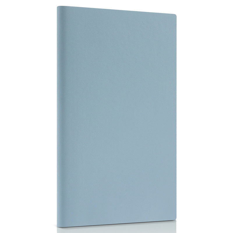 CAIET BIROU 205*143MM 80 FILE DICTANDO COPERTA IMITATIE PIELE BLEU DELI