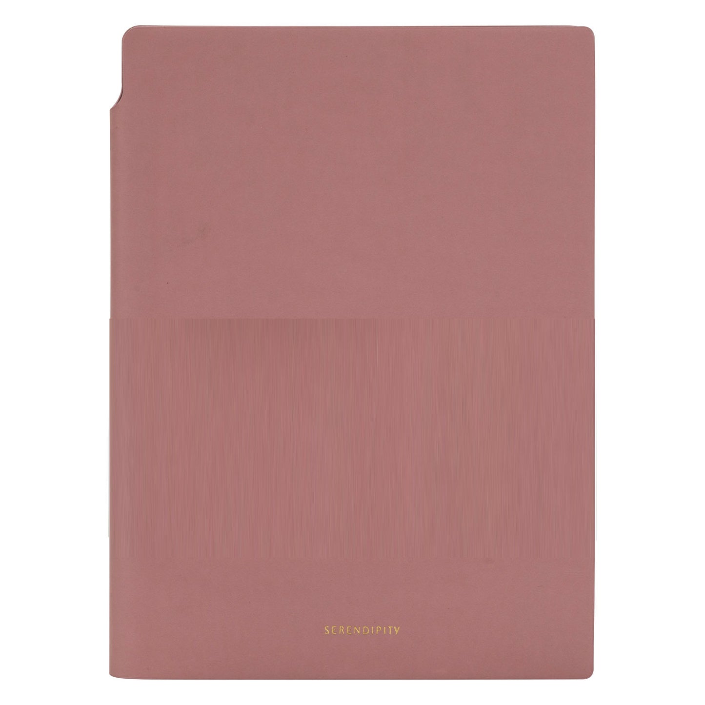 CAIET BIROU A5 112 FILE 80G DICTANDO COPERTA PIELE ROZ N141L DELI