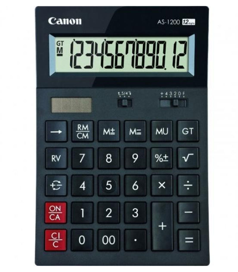 CALCULATOR BIROU 12DIG AS1200 CANON