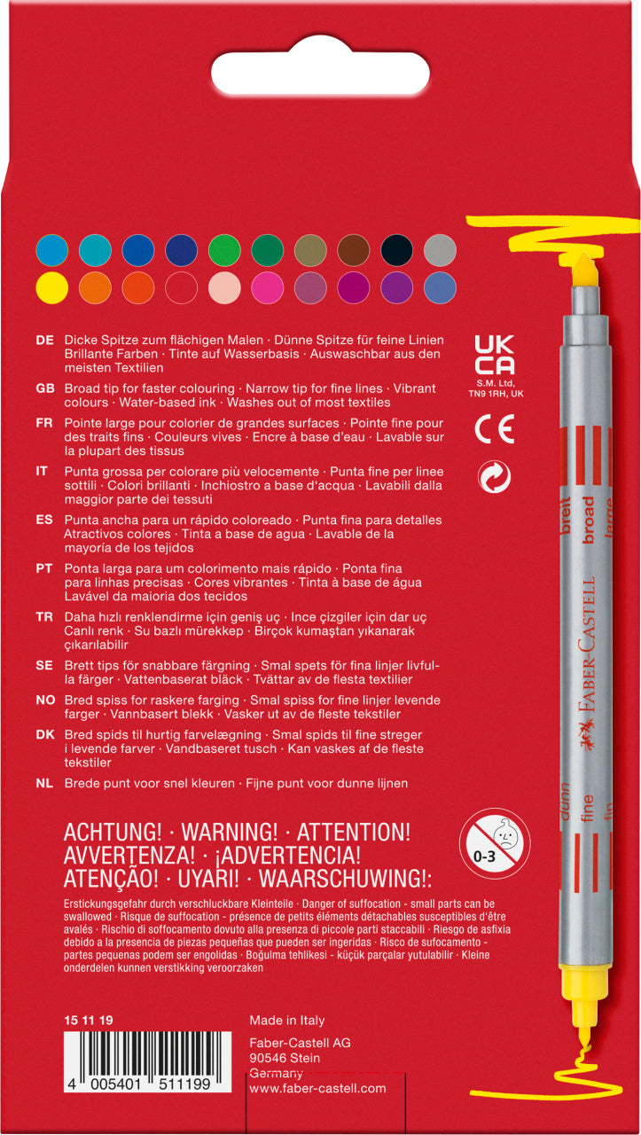 CARIOCA 20 CULORI 2 CAPETE FABER-CASTELL