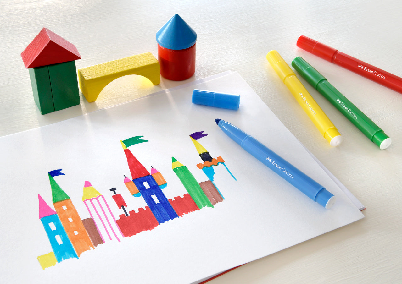 CARIOCA 24 CULORI JUMBO FABER-CASTELL