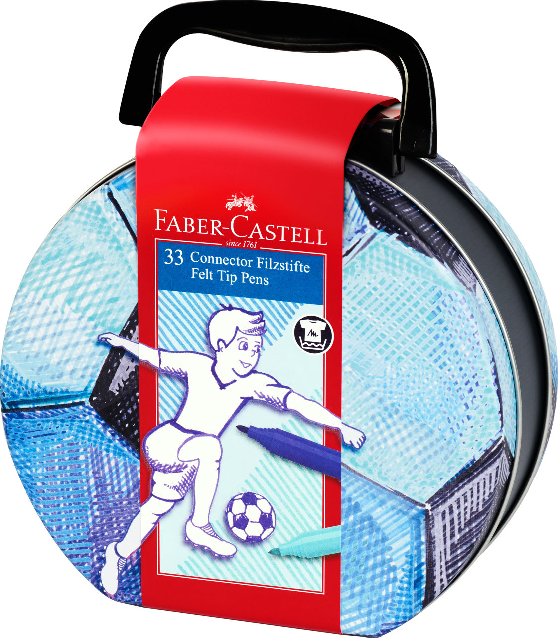 CARIOCA 33 CULORI FOTBAL CONNECTOR FABER-CASTELL