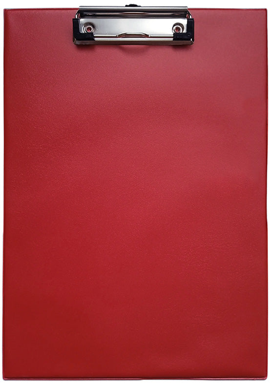 Clipboard carton plastifiat simplu rosu A4(322*230mm)cu agatatoare, suport pix Willgo