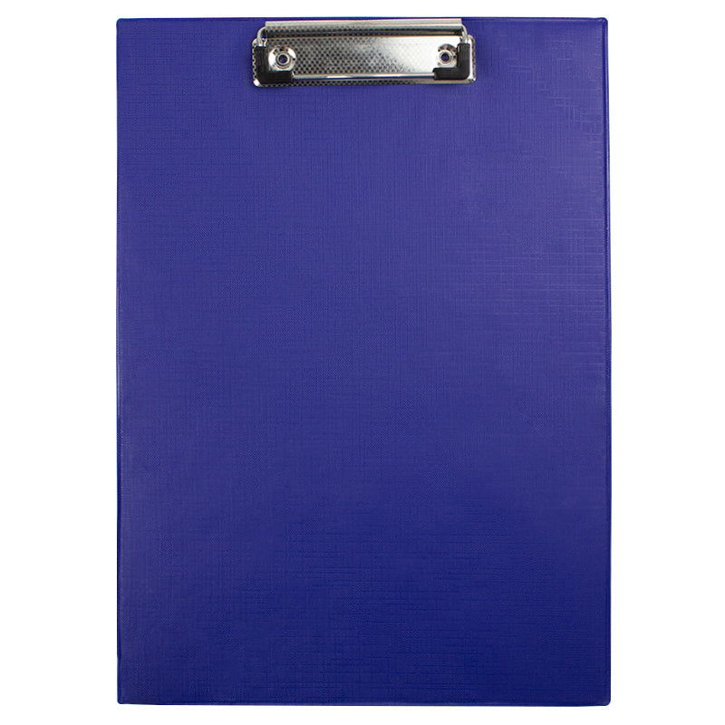 Clipboard carton plastifiat simplu albastru A4 EVOffice