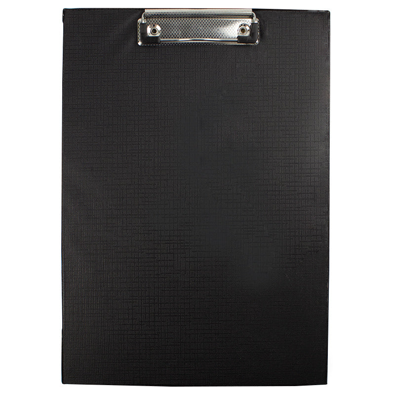 Clipboard carton plastifiat simplu negru A4 EVOffice