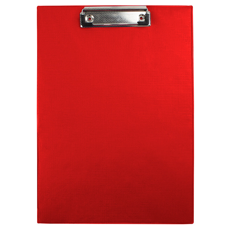 Clipboard carton plastifiat simplu rosu A4 EVOffice