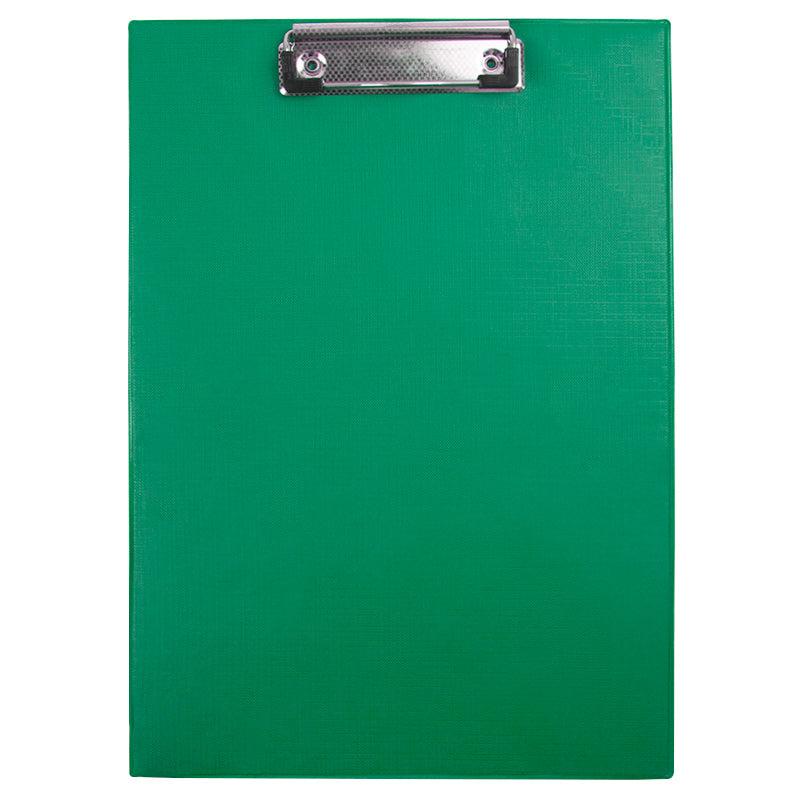 Clipboard carton plastifiat simplu verde A4 EVOffice - verde