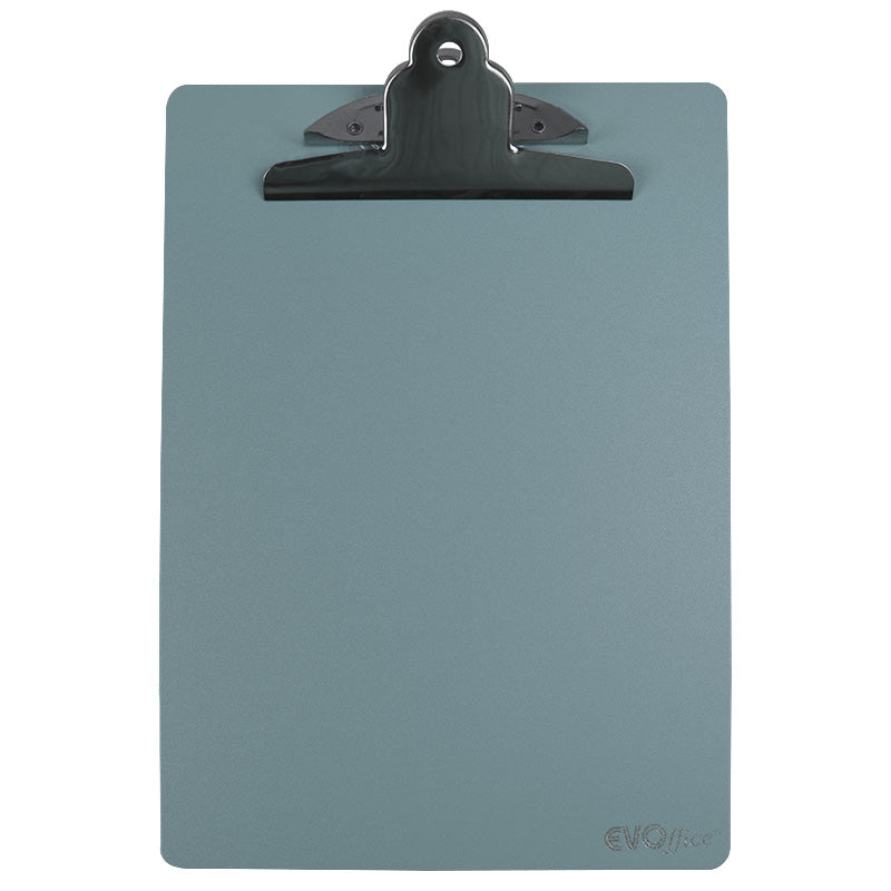 Clipboard plastic simplu albastru A4(320*230mm) cu clema de prindere Jumbo si agatatoare
