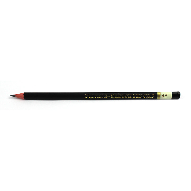 Creion grafit 4B fara radiera, ascutit EVOffice