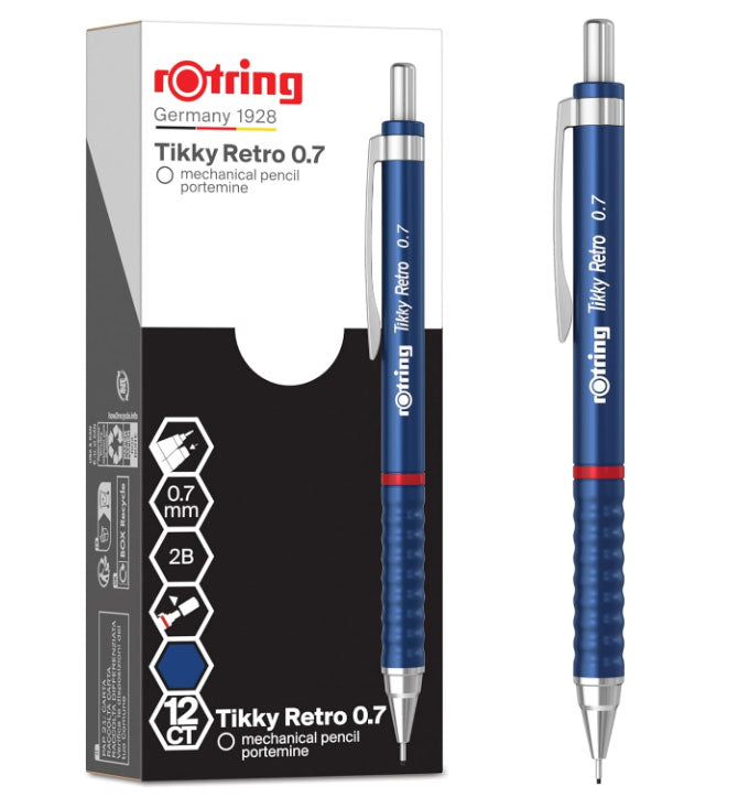 CREION MECANIC 0.7MM TIKKY 3 ALBASTRU RETRO ROTRING