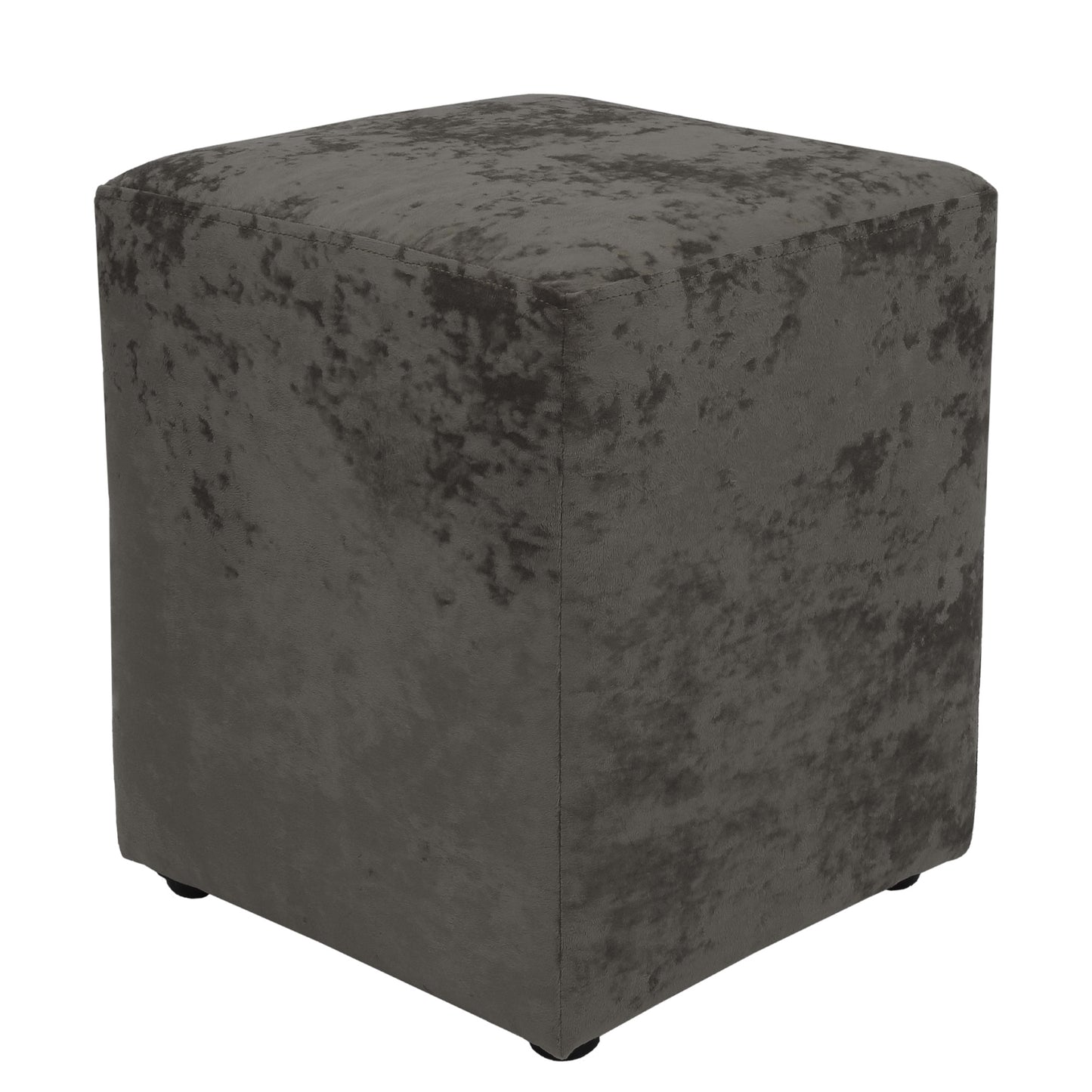 Taburet Cube - stofa gri E30