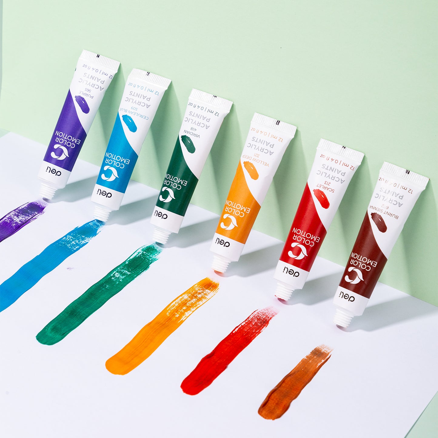 CULORI ACRILICE 12 CULORI 12ML DELI