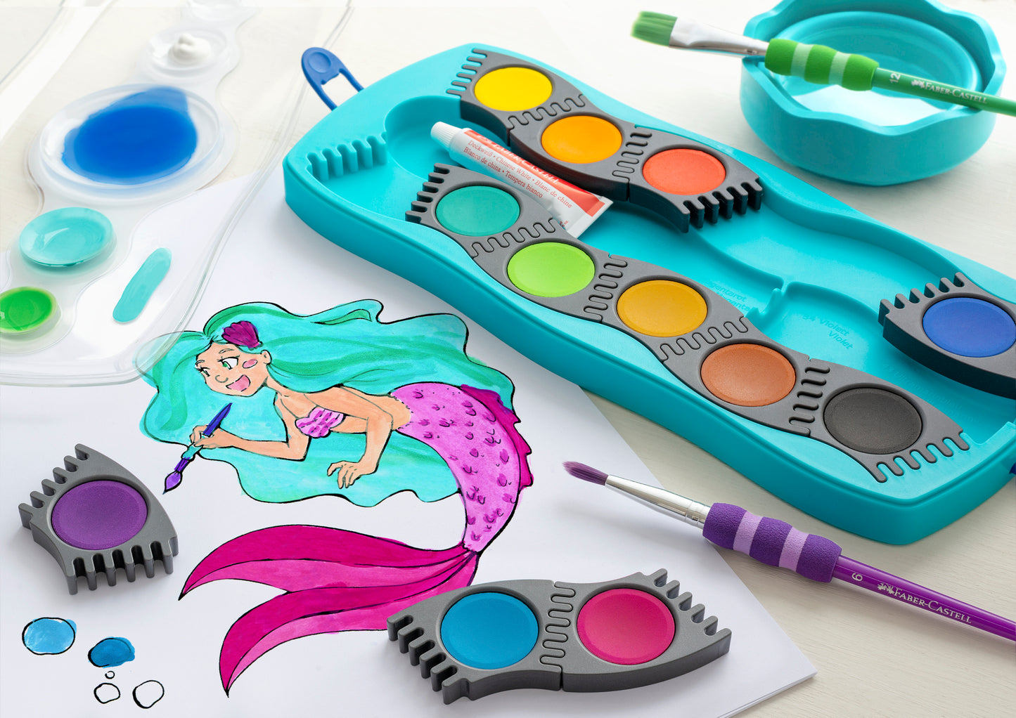 CUTIE APA CLICK-GO TURCOAZ FABER-CASTELL
