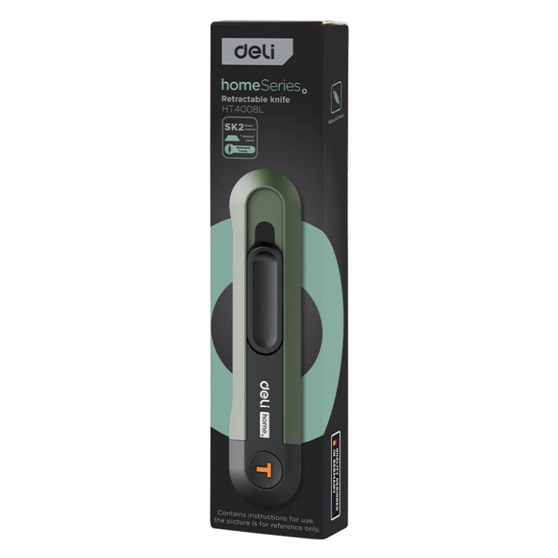 CUTTER CU RETRACTARE AUTOMATA VERDE HOME SERIES DELI