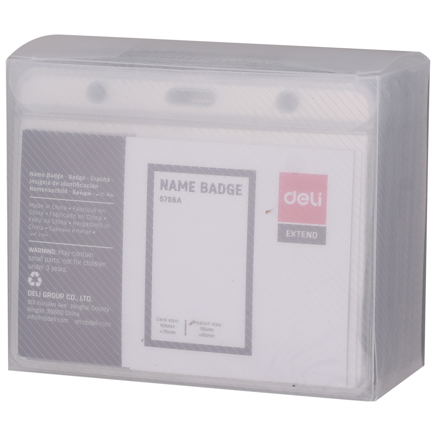ECUSON ORIZONTAL 105*70MM DELI