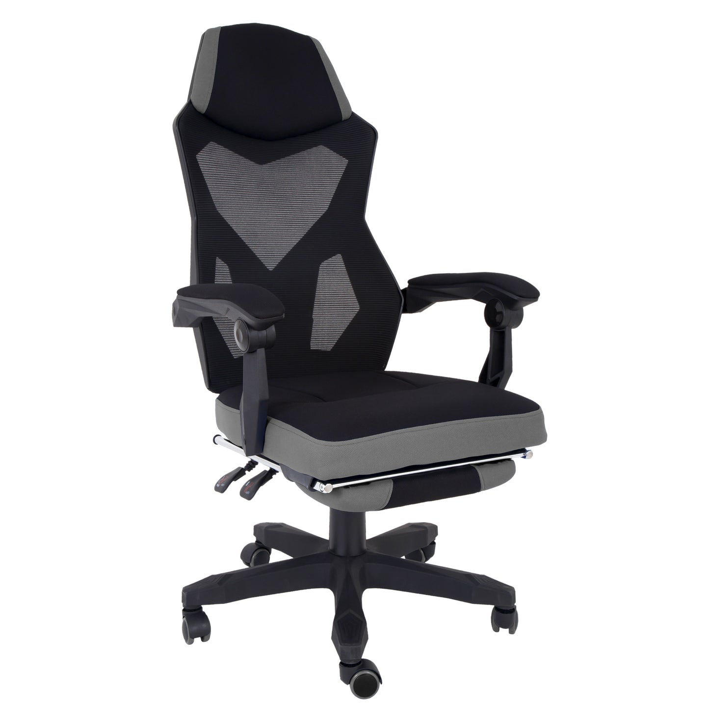 Scaun de birou mesh FLORENTA - negru/gri