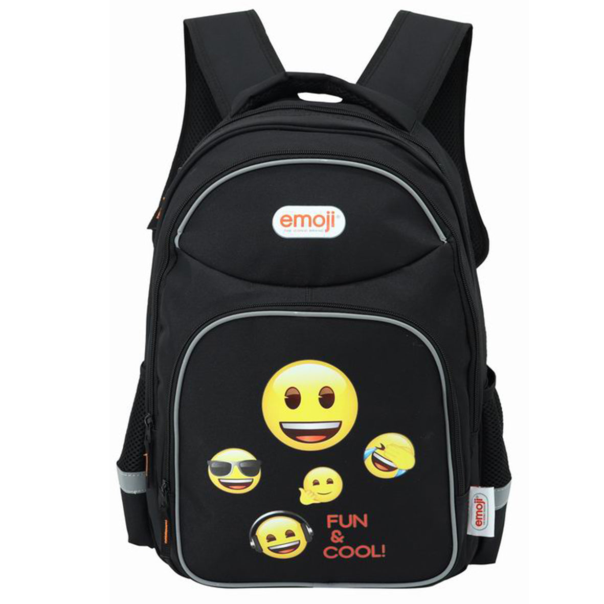 GHIOZDAN GIMNAZIU EMOJI CLASIC NEGRU 3 FERMOARE PIGNA