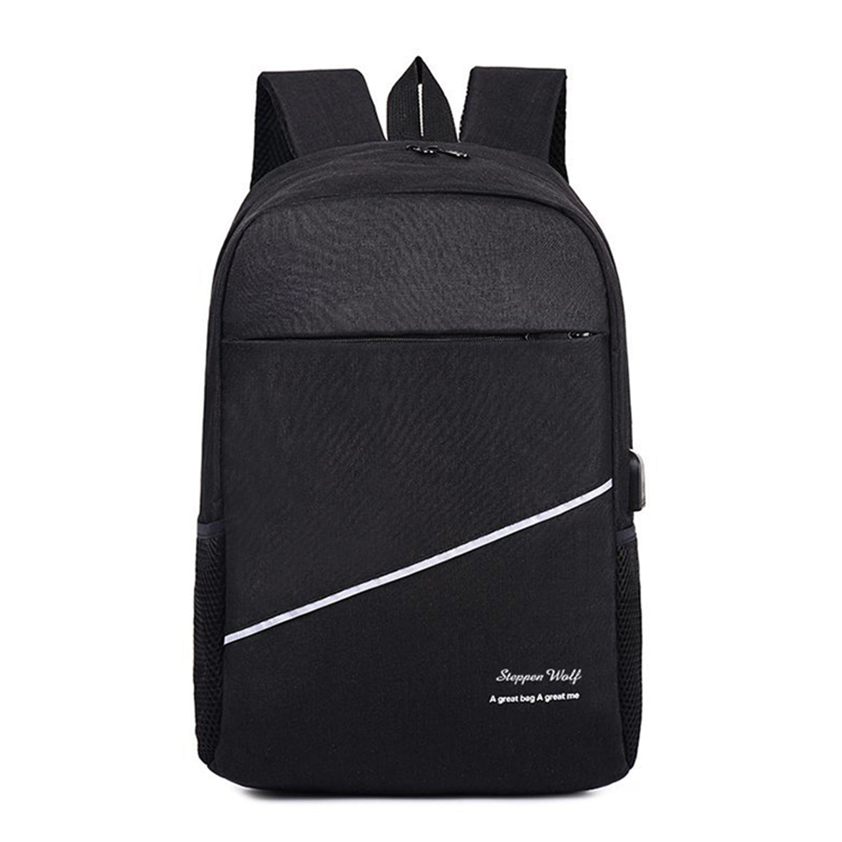 GHIOZDAN GIMNAZIU SIMPLY NEGRU USB 2 FERMOARE PIGNA