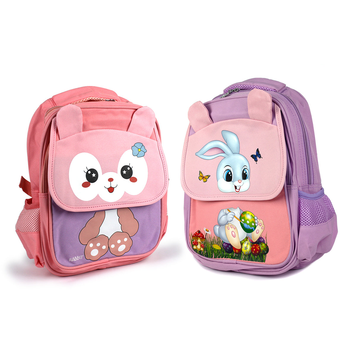 Ghiozdan scolar 35*27*15cm cu 2 fermoare Kids - fete