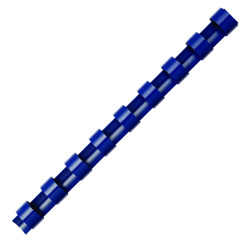 INEL PLASTIC 6MM ALBASTRU PT 2-20 COLI 100/CUTIE FELLOWES