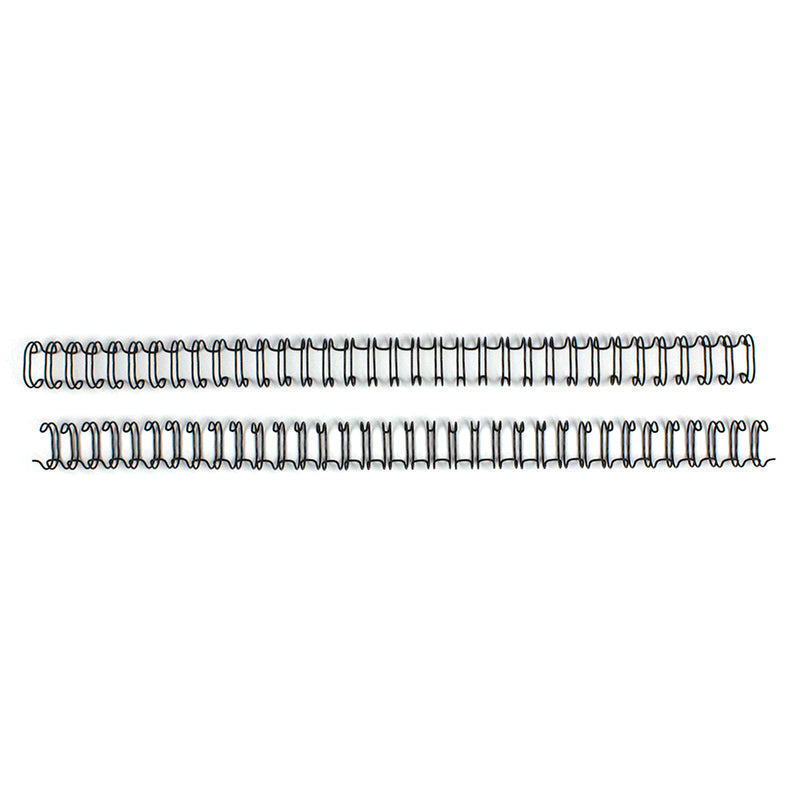 Inele metalice 11mm, 65-80 coli, 100 buc/cutie EVOffice -negru