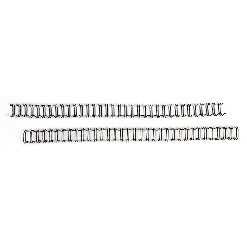 Inele metalice 9.5mm, 50-65 coli, 100 buc/cutie EVOffice - negru