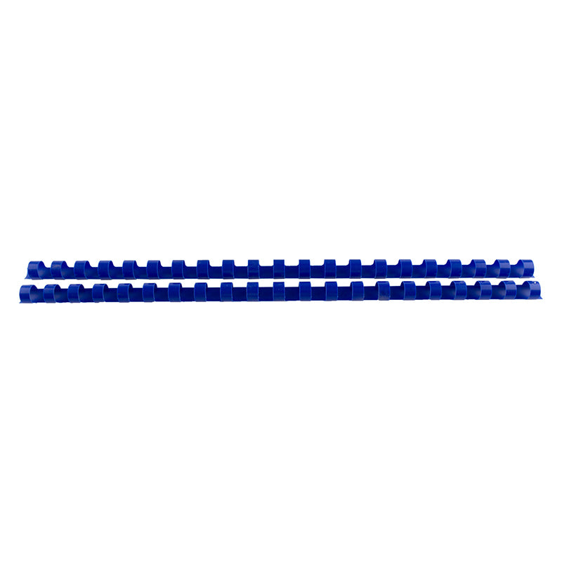 Inele plastic 10 mm, max 65 coli, 100buc/cut EVOffice albastru